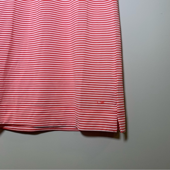 Vineyard Vines | Red Women's Striped Performance Margo Shirt Dress | size XS - Picture 5 of 7